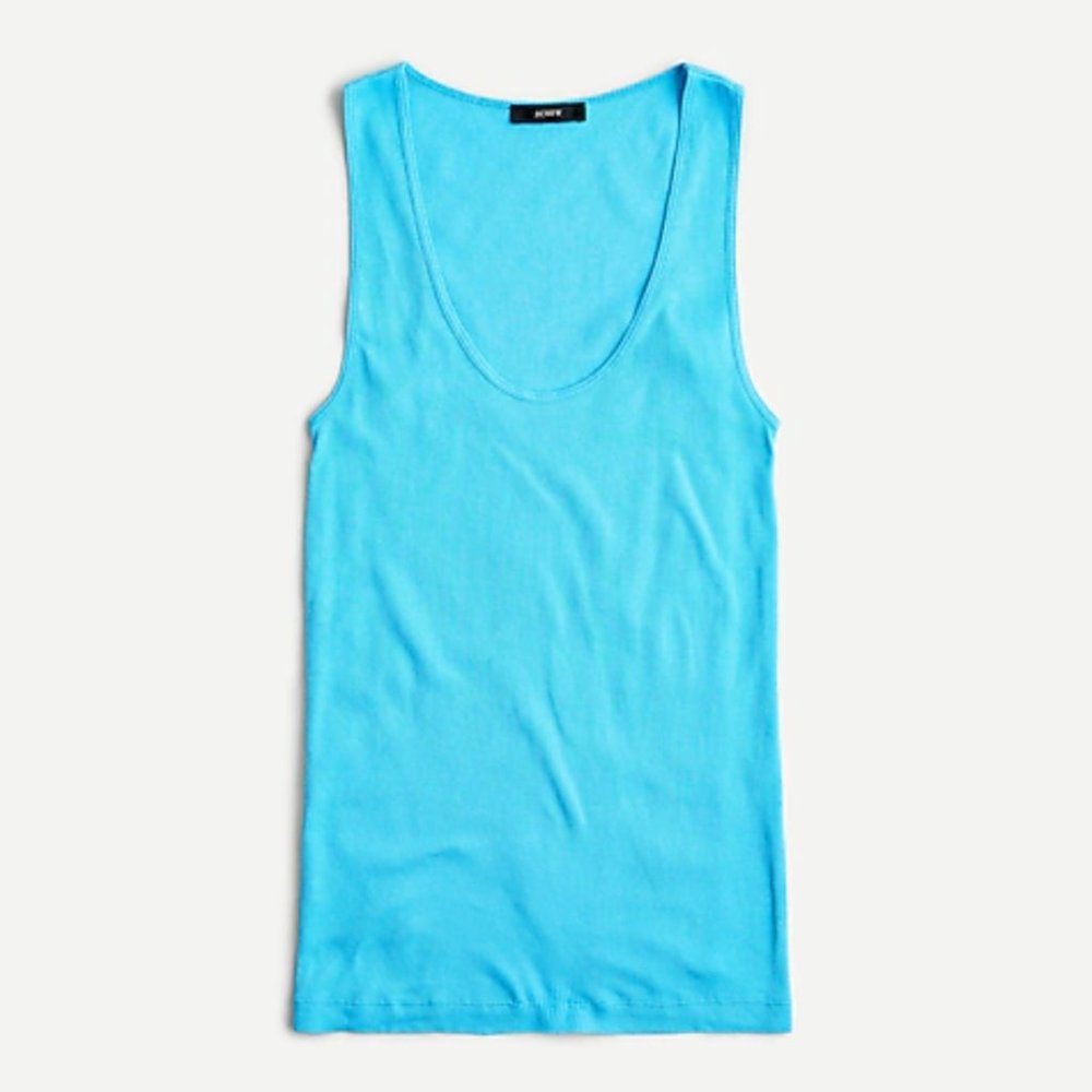 J Crew fine-rib favorite tank - small